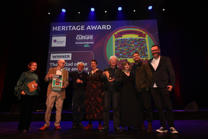 Best Heritage Award for podcast celebrating Washington New Town’s 60th anniversary