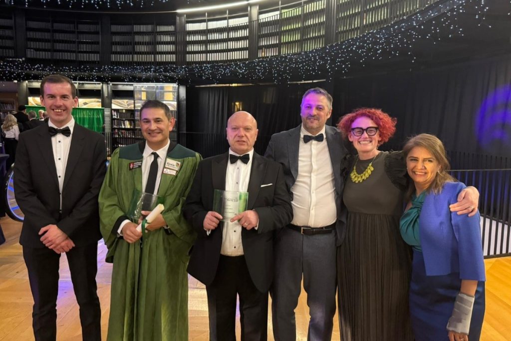 The University was recognised for its environmental sustainability action by the Green Gown Awards UK & Ireland after it won two categories in November.